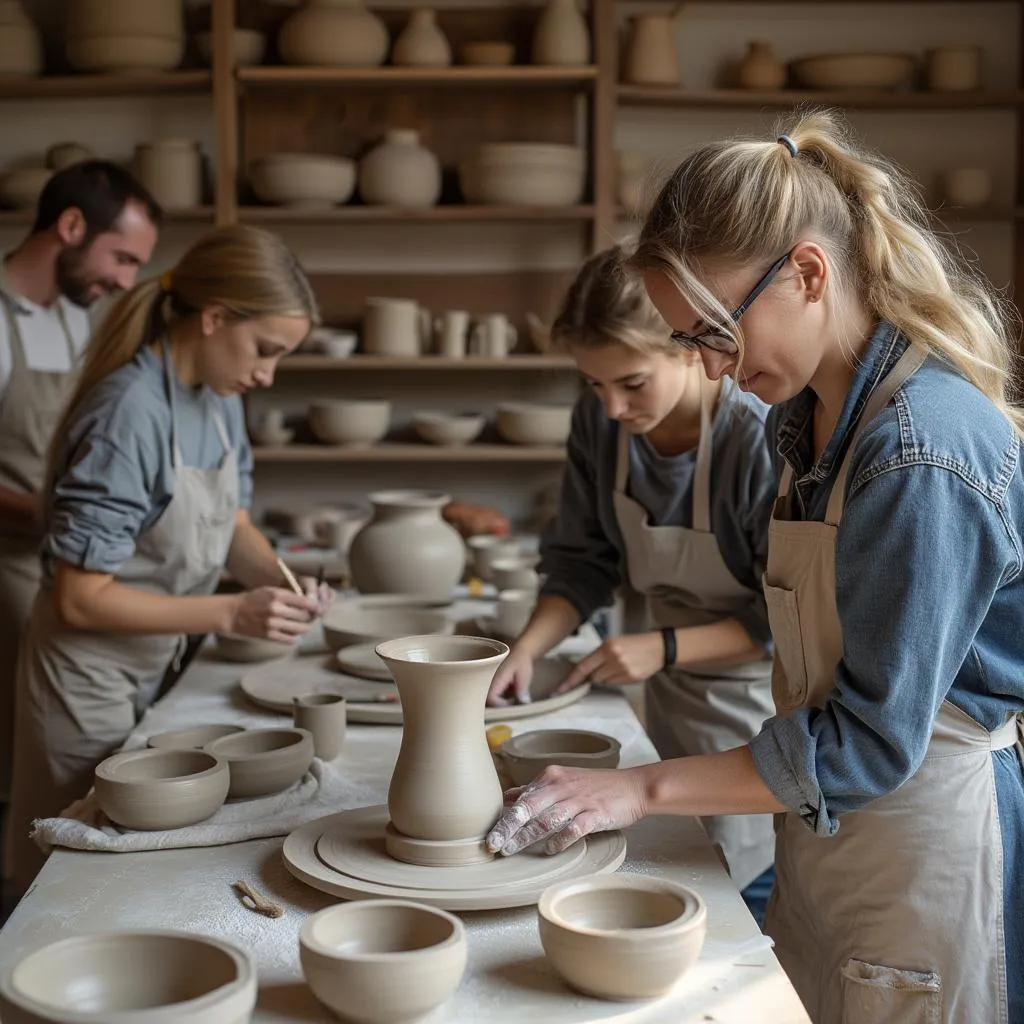 Workshop keramiky v našem centru